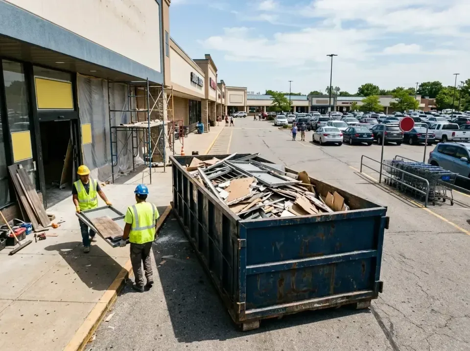 retail-store-renovation-debris-003 — frequently asked questions, Roll-off Dumpster Rentals in Bothell, WA